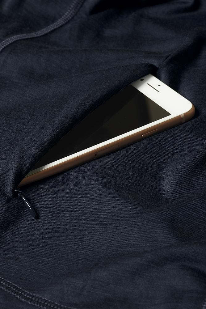 MERINO TECH TRAVEL ACTIVE T-SHIRT Navy Blue